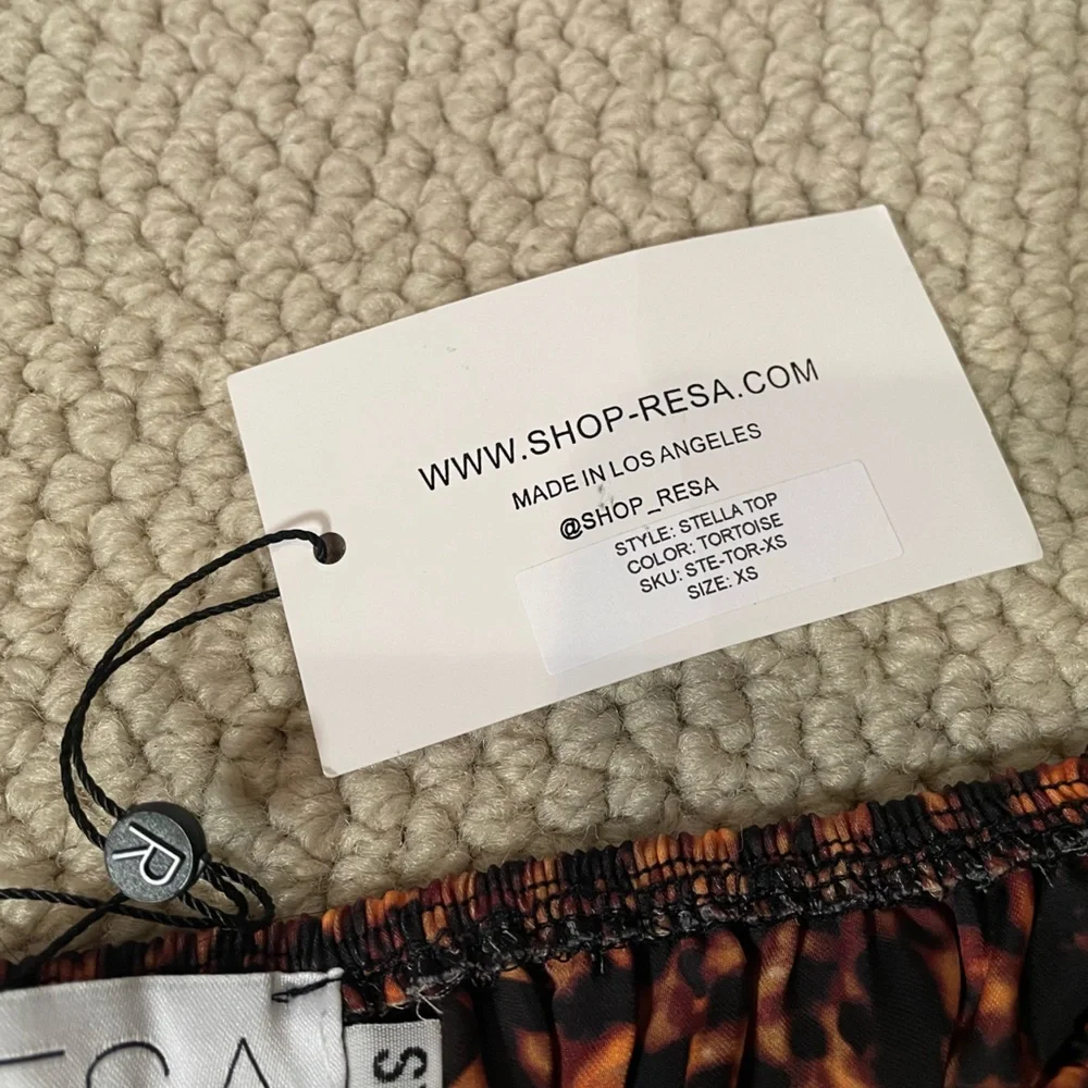 RESA Stella Top in Tortoise size xsmall - Picture 7 of 7